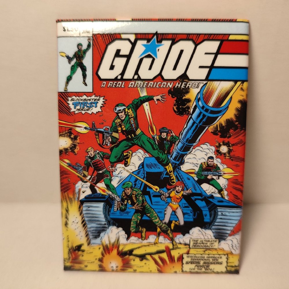 GI Joe Fridge Magnet Official Hasbro Collectible Handmade In USA